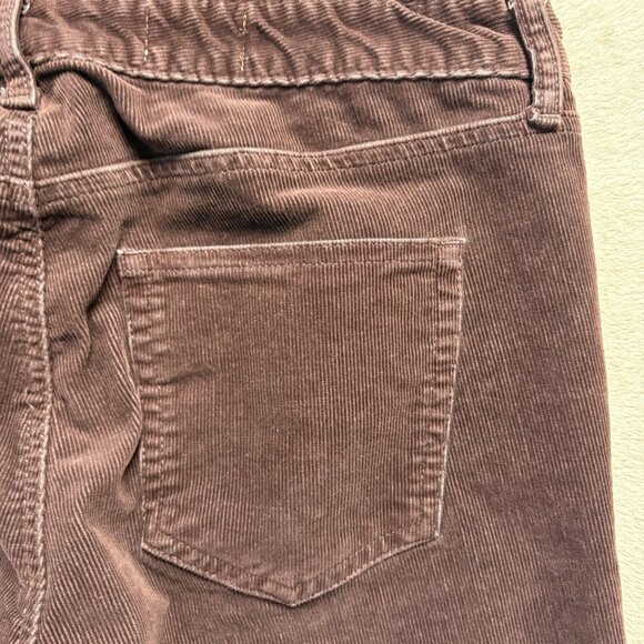 Gap Pants Womens 29P Petite Rich Eggplant Perfect Boot Corduroy Mid Rise Bootcut - Picture 11 of 11